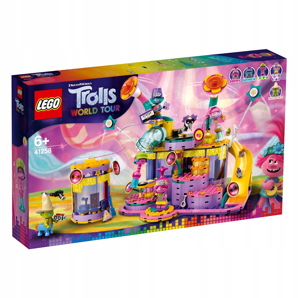 

Lego Impreza Trole 41258 Trolls Vibe City koncert