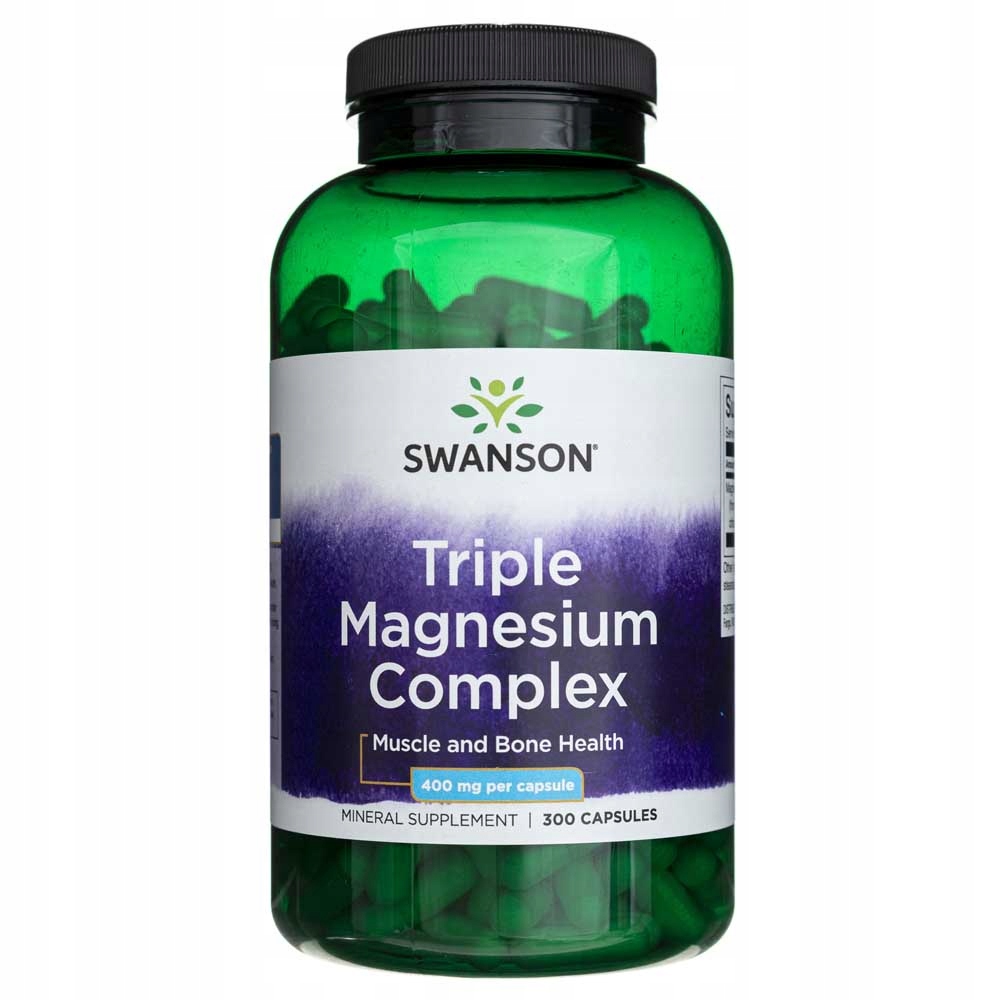 Swanson Triple Magnesium Complex Cytrynian 300kaps 13097874515 Allegro.pl
