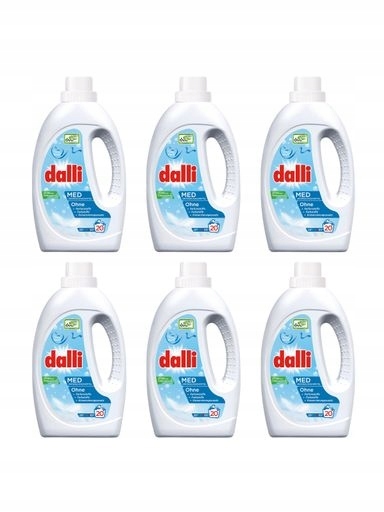 Levně Gel na praní Dalli Med jemný 6 x 1,1 l