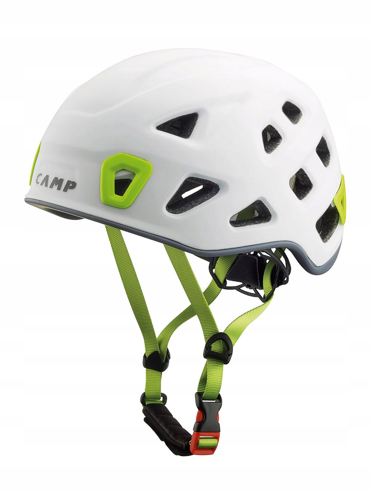 Horolezecká přilba Camp Storm bílá/zelená L
