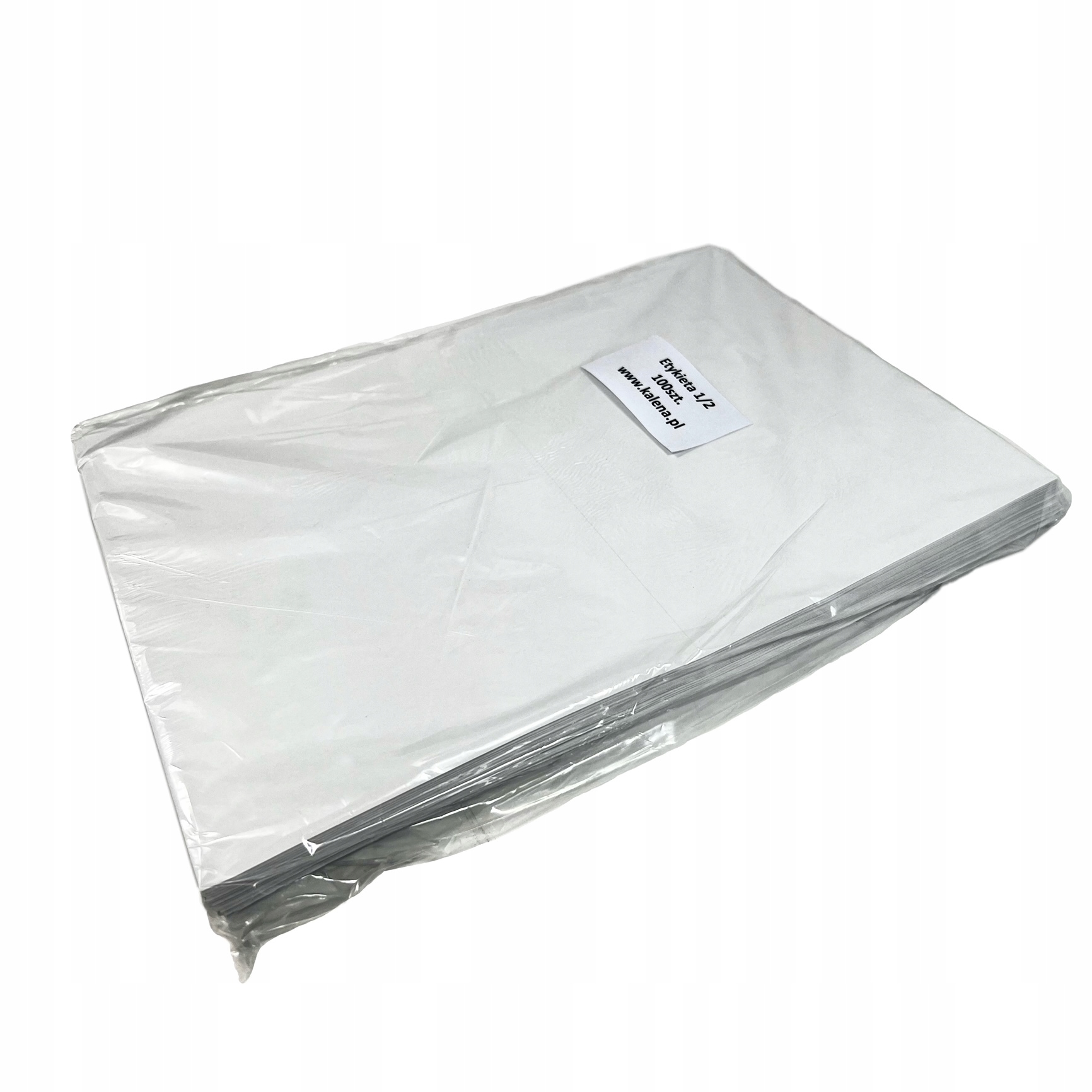 Etykiety samoprzylepne 2xA5 (na arkuszu A4) 200szt Marka Kalena