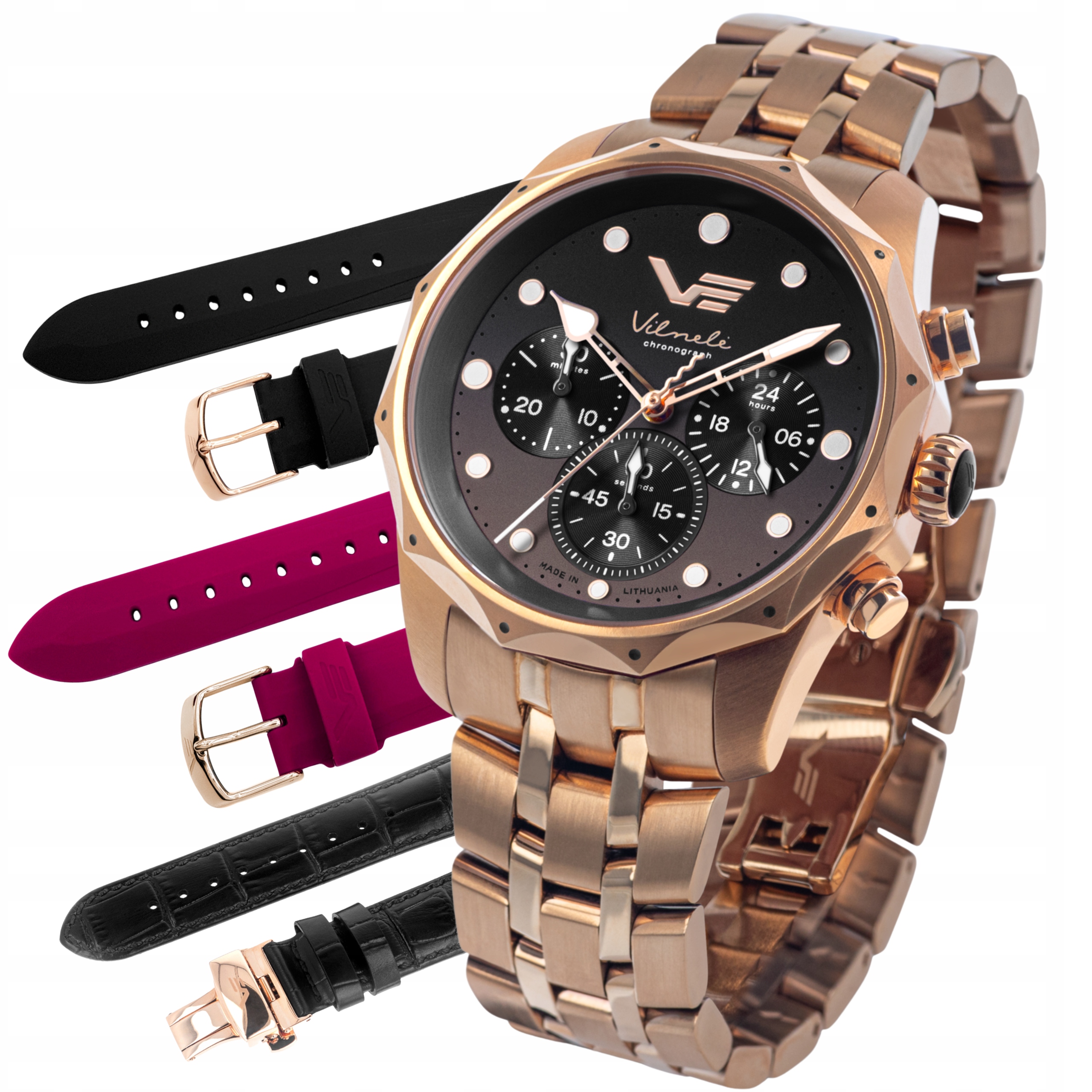 Nové originální dámské hodinky Ve JS20-125B751-B751 Vilnele Chronograf