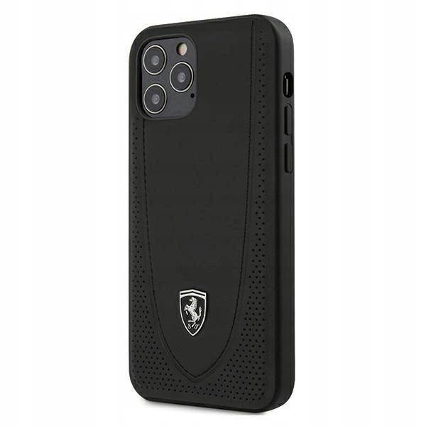 Pouzdro Ferrari FEOGOHCP12MBK pro iPhone 12/12 Pro 6,1", černá/černá