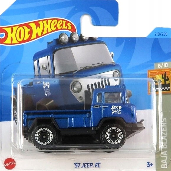 '57 JEEP FC autko HOT WHEELS seria 2023