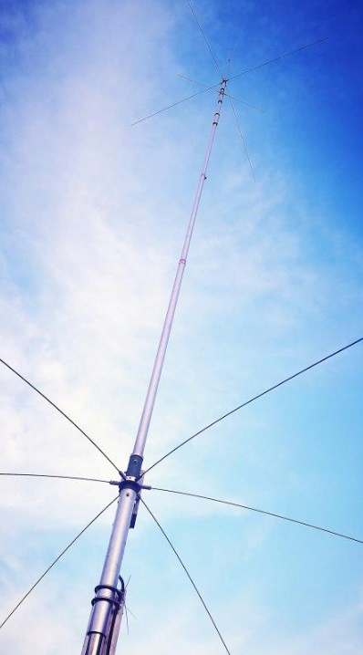 Xiegu VG4 antena pionowa Kf wielopasmowa 7/14/21/28MHz (40m/20m/15m/10m)