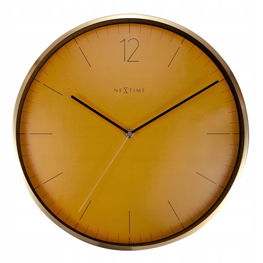 Nástenné Hodiny Essential Gold Nextime