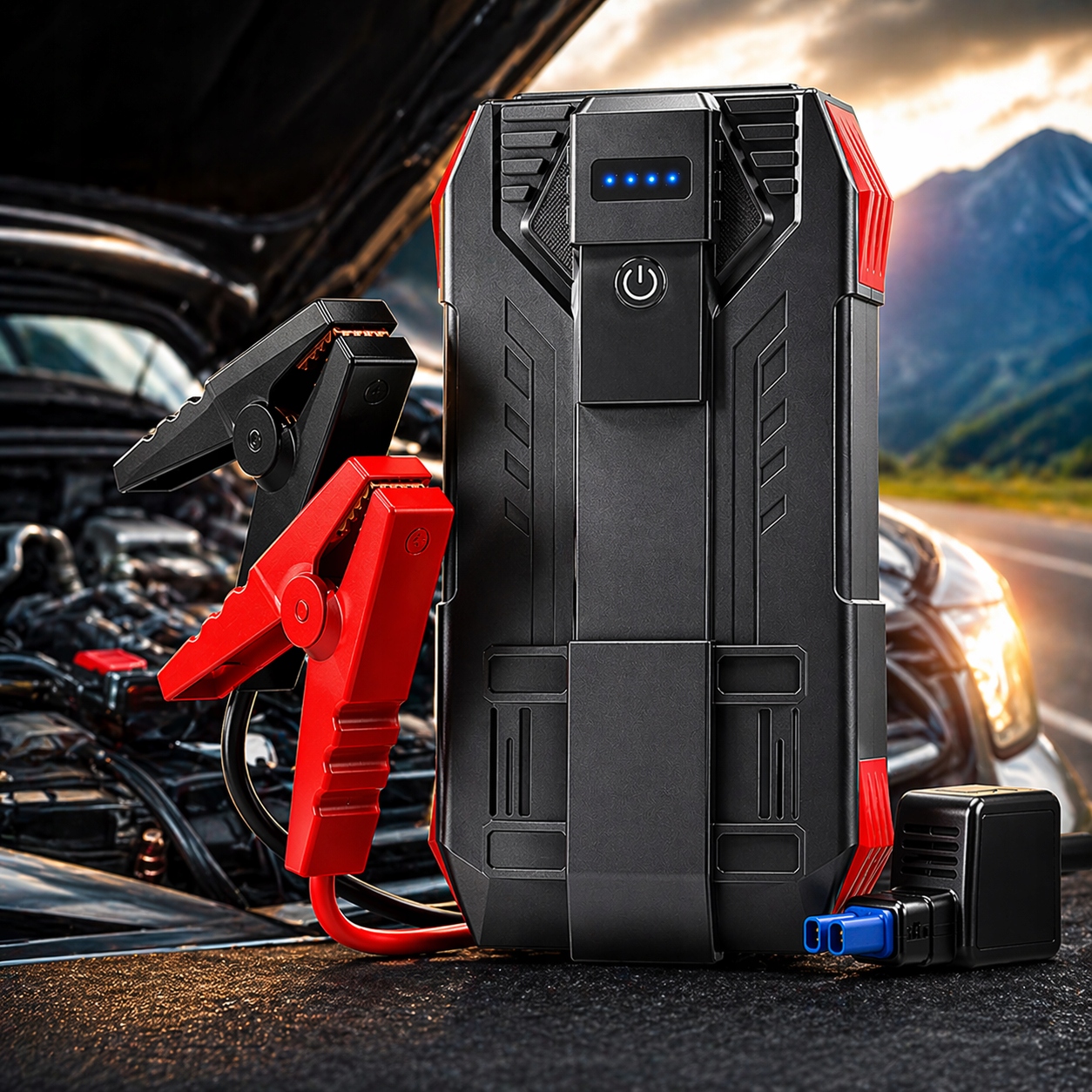 Prenosný štartovací akumulátor do auta Povase C20 Car Jump Starter 12V