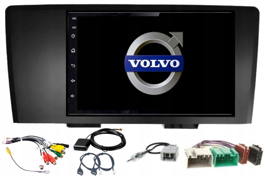 Gps A Android Rádio Volvo XC70 S60 V70 2000-2004 Carplay Wifi Usb 2GB 64GB