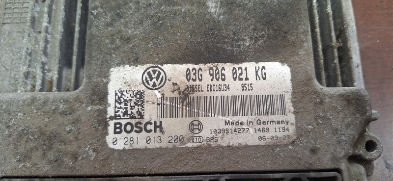 computer control unit VW GOLF V 03G906021KG
