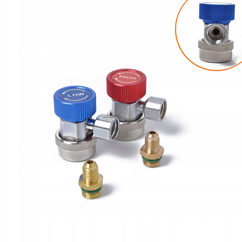 6944259790494 - 1 пара быстрого соединения R134a высокий низкий набор