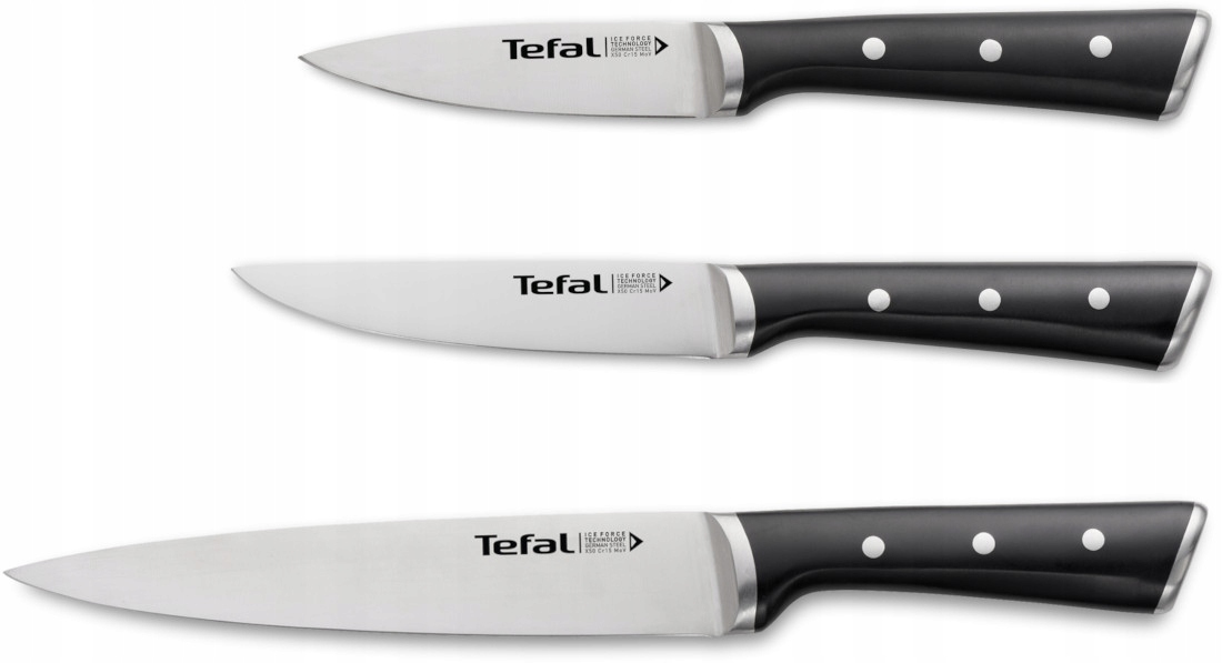 

Zestaw noże Ice Force Tefal 9/11/20 3el Stal
