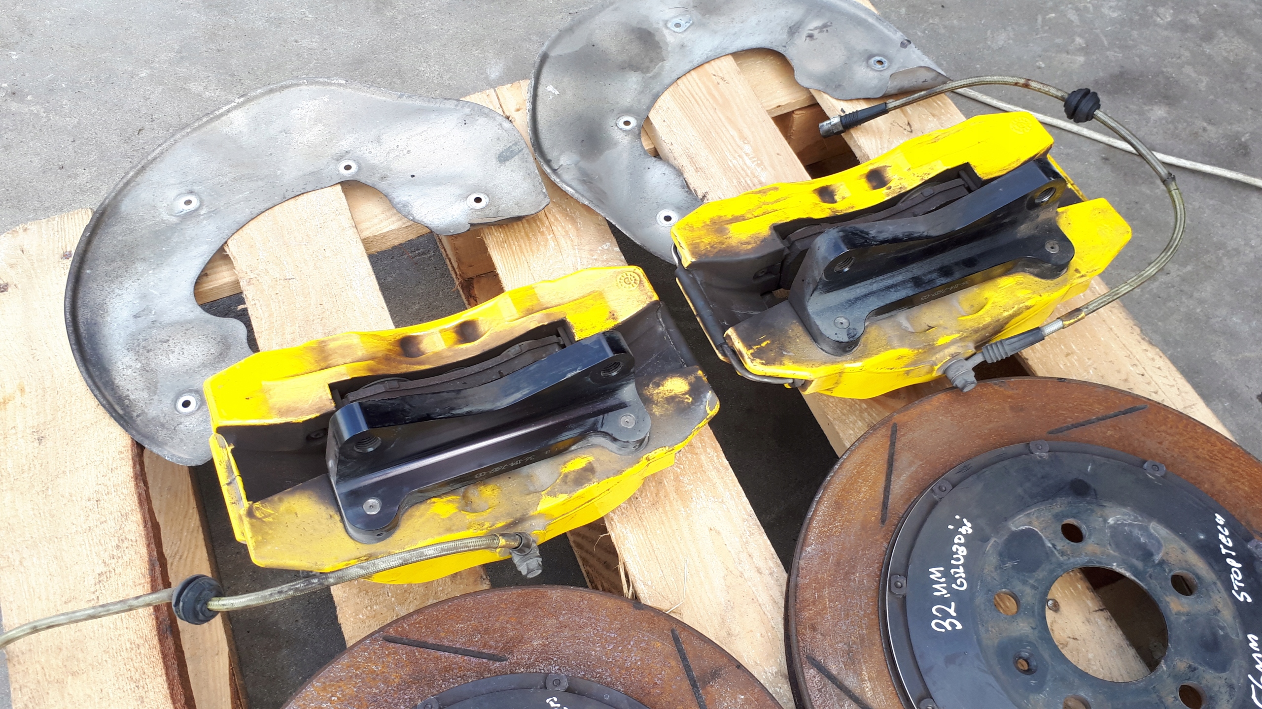 S4 B8 discs disc caliper calipers 3.0 TFSI SPORT