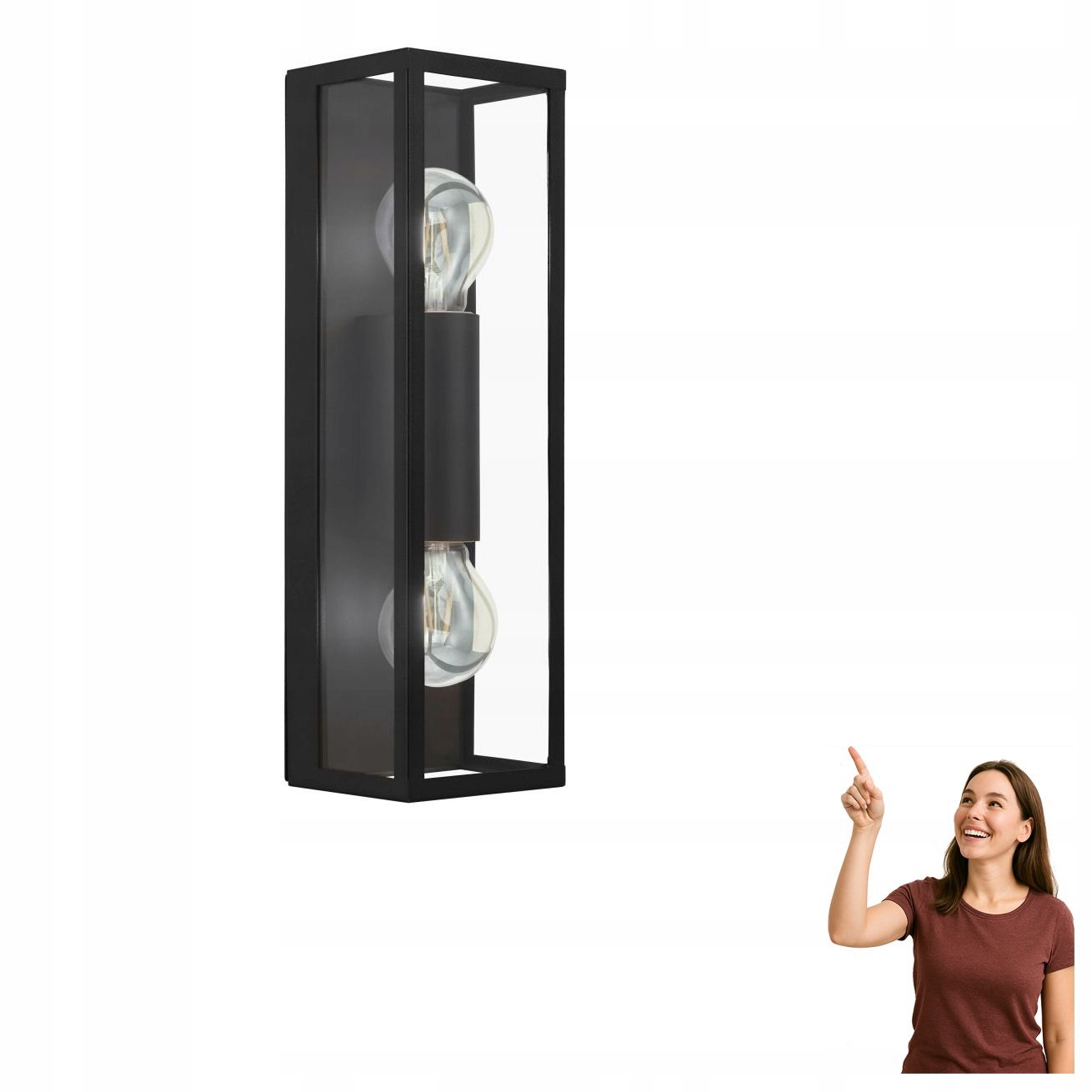Nástenná lampa IP44 Amezola 99124 Eglo