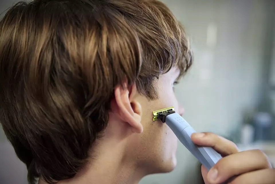 Golarka Philips OneBlade First Shave QP1324/20 Użytkowanie na mokro i sucho