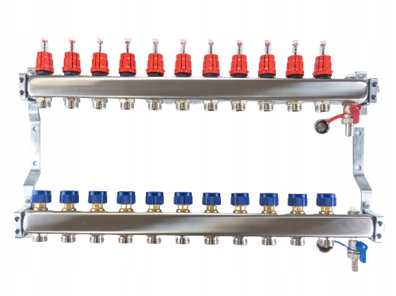 Rozdělovač 11 Podlahového Vytápění Pro Podlahy