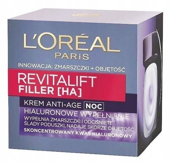 L'Oreal Revitalift Filler Anti-Age noční krém 50 ml