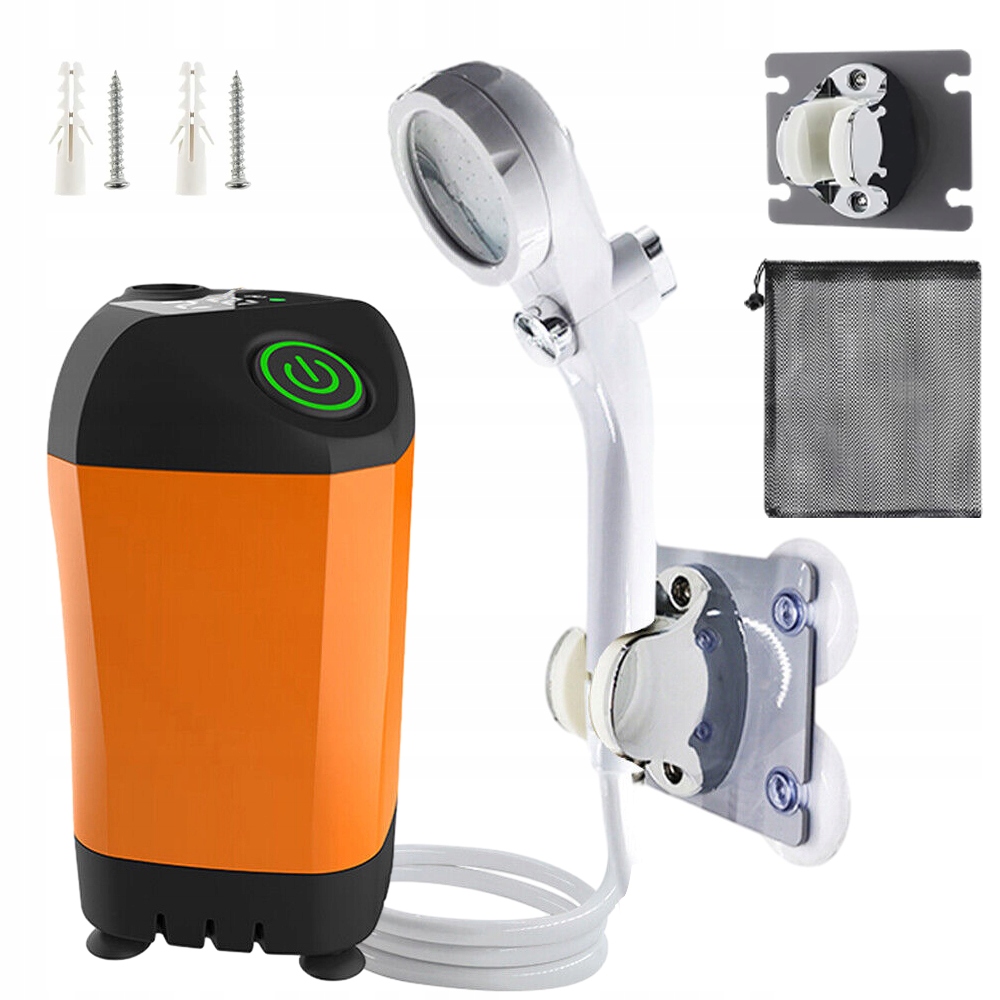 Turistická Sprcha Elektrická Pumpa 3 Režimy Kempingová Polní Pumpa