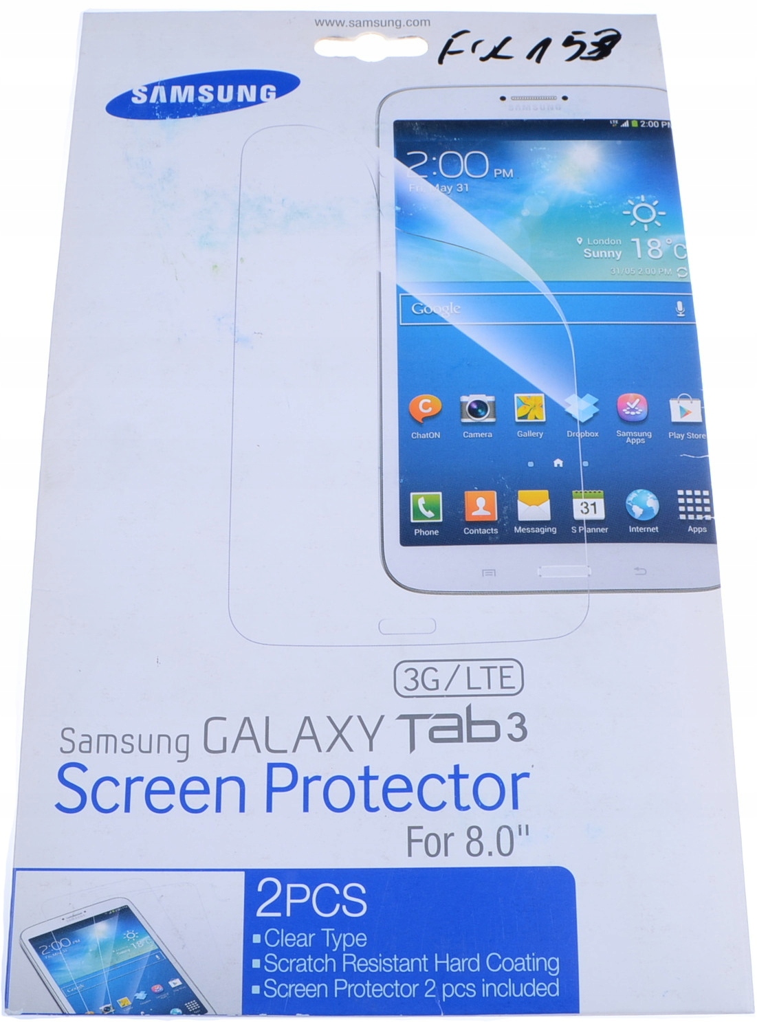 

Folia ochronna Samsung Galaxy Tab 3 8" T310 2