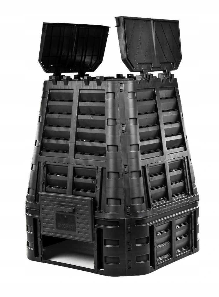 KOMPOSTOWNIK 740L CZARNY NOWY MODEL EKOLOGICZNY