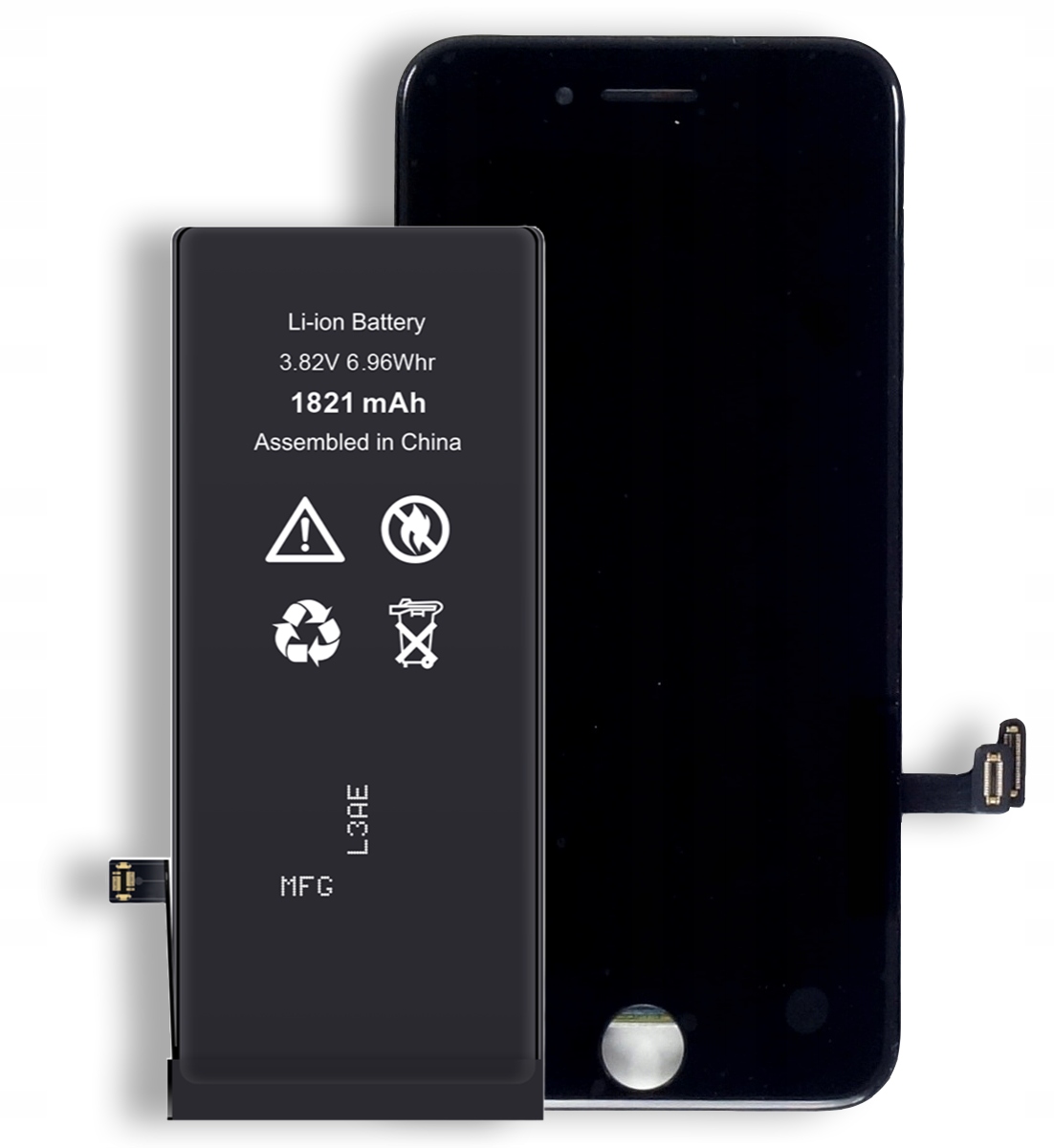 Obrazovka pro Apple iPhone 8 s originálním displejem baterie 1821 mAh