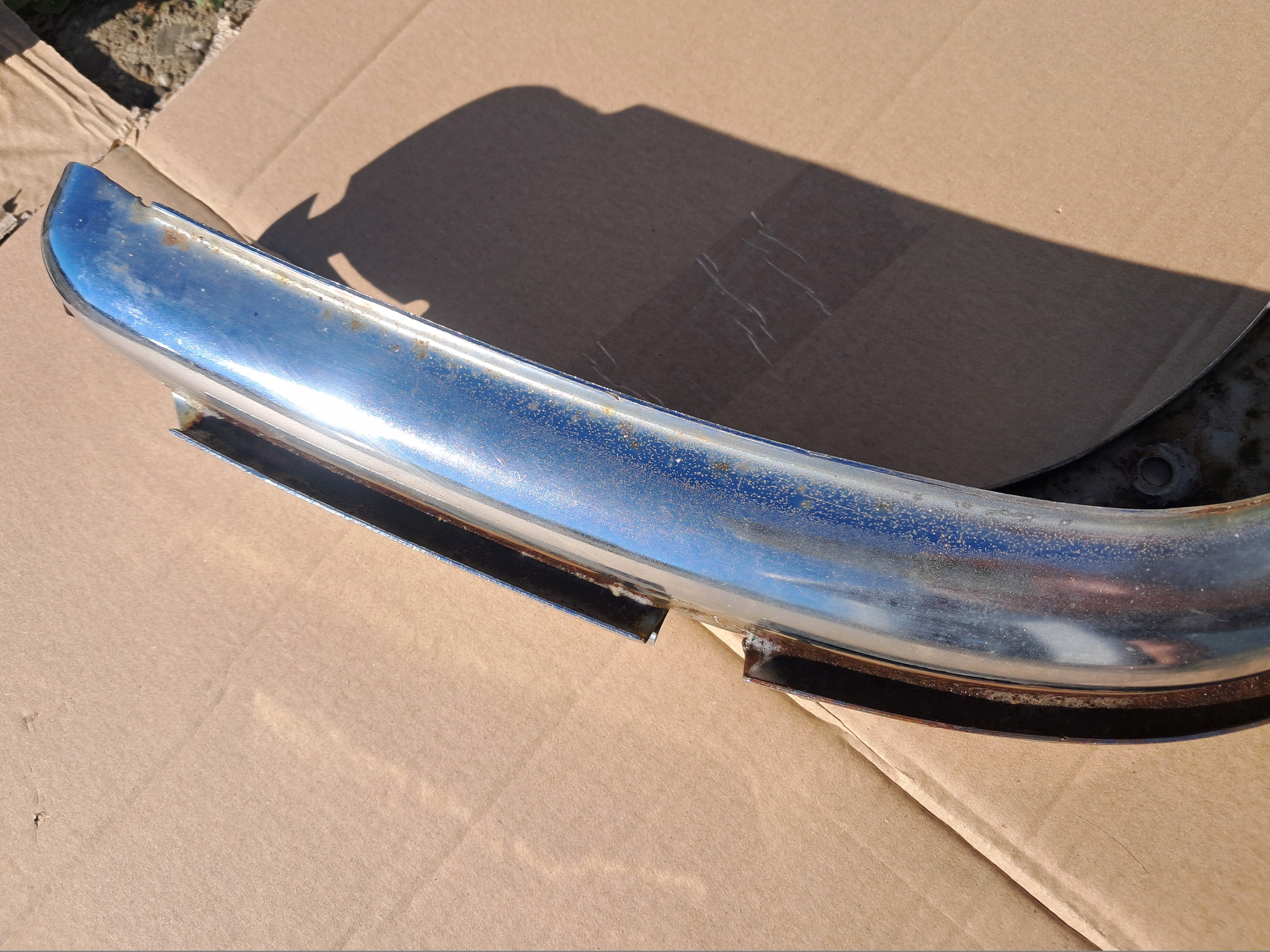 left front of a bumper MERCEDES W108 1088800370