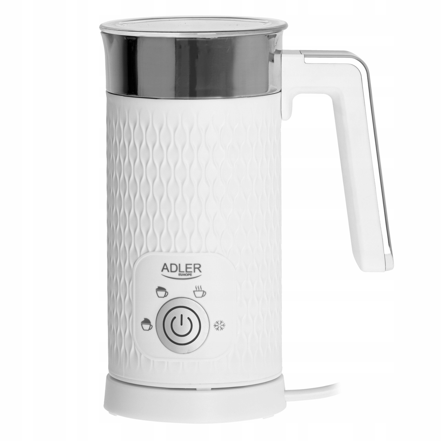 Napěňovač mléka 500W ohřívač 4v1 cappuccino latte pěna za studena