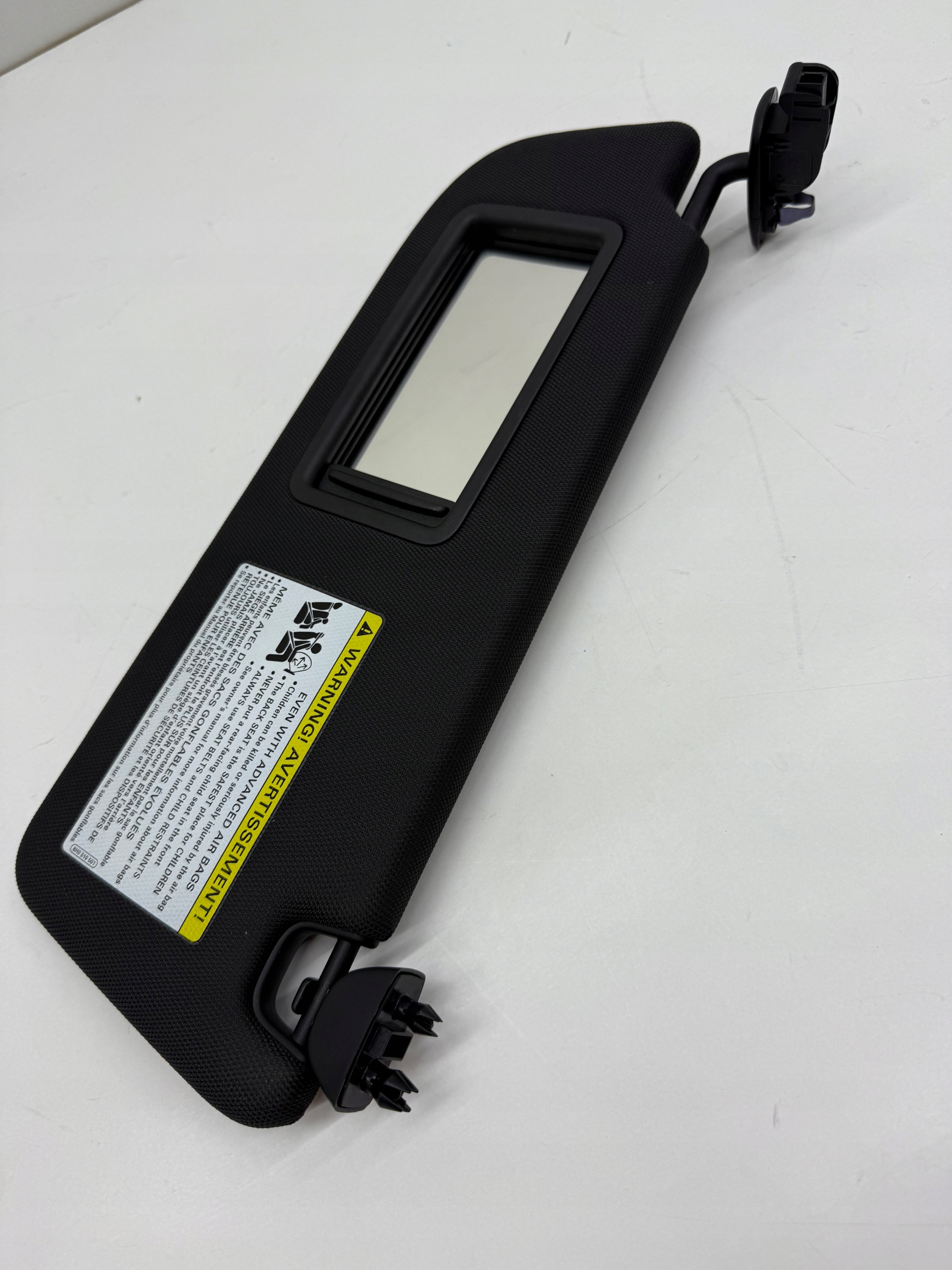 AUDI A7 S7 S6 A6 C7 cover przeciwsloneczna visor left black S-LINE