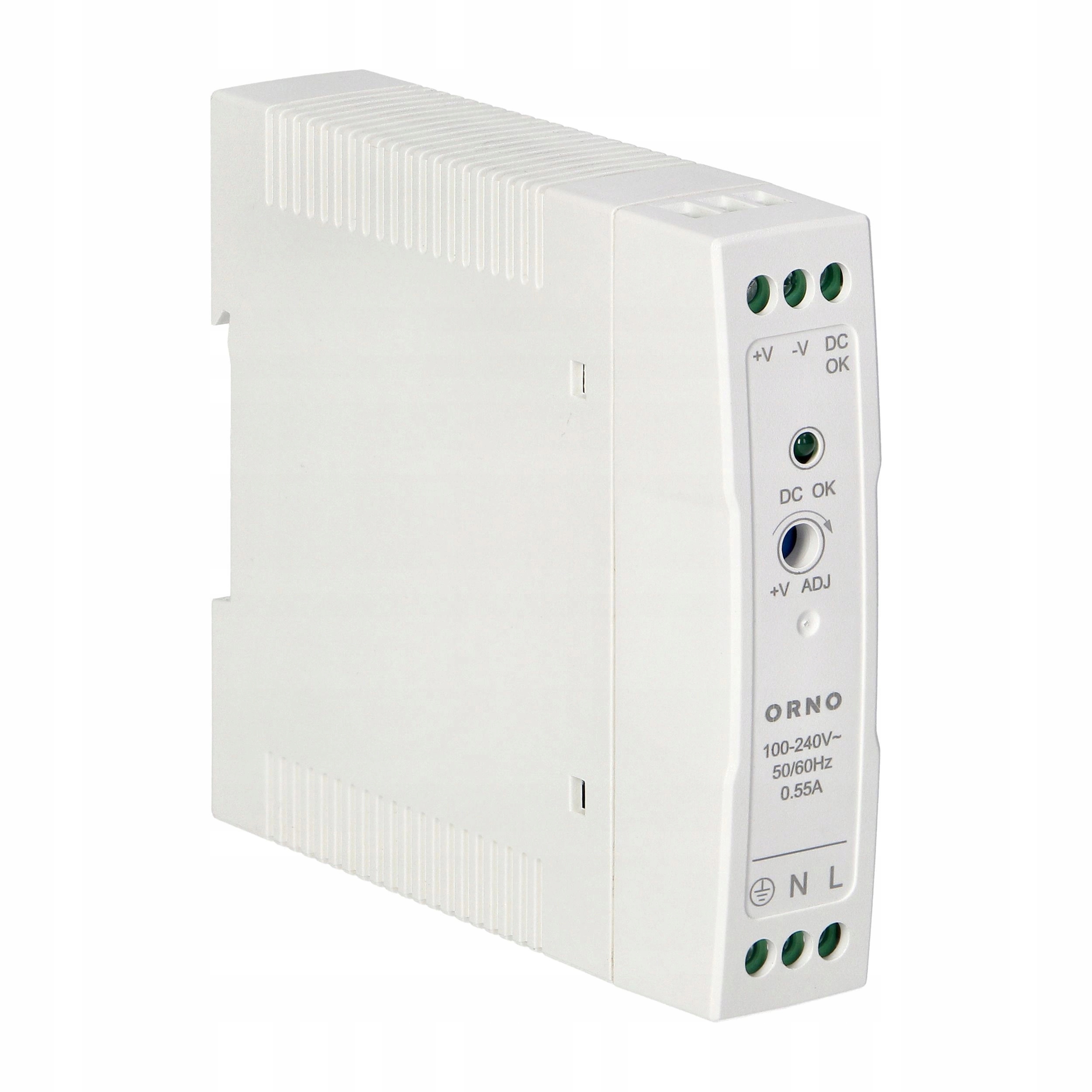 Zasilacz Na Szynę DIN Przemysłowy 20W 1A 24VDC W Plastikowej Obudowie Model OR-PSU-1661