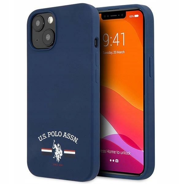 Us Polo USHCP13MSFGV iPhone 13 14 156.1" tmavě modrá/navy Silicone