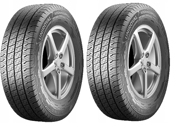 2x 225/75R16C Uniroyal AllSeasonMax 121/120R WYPRZ