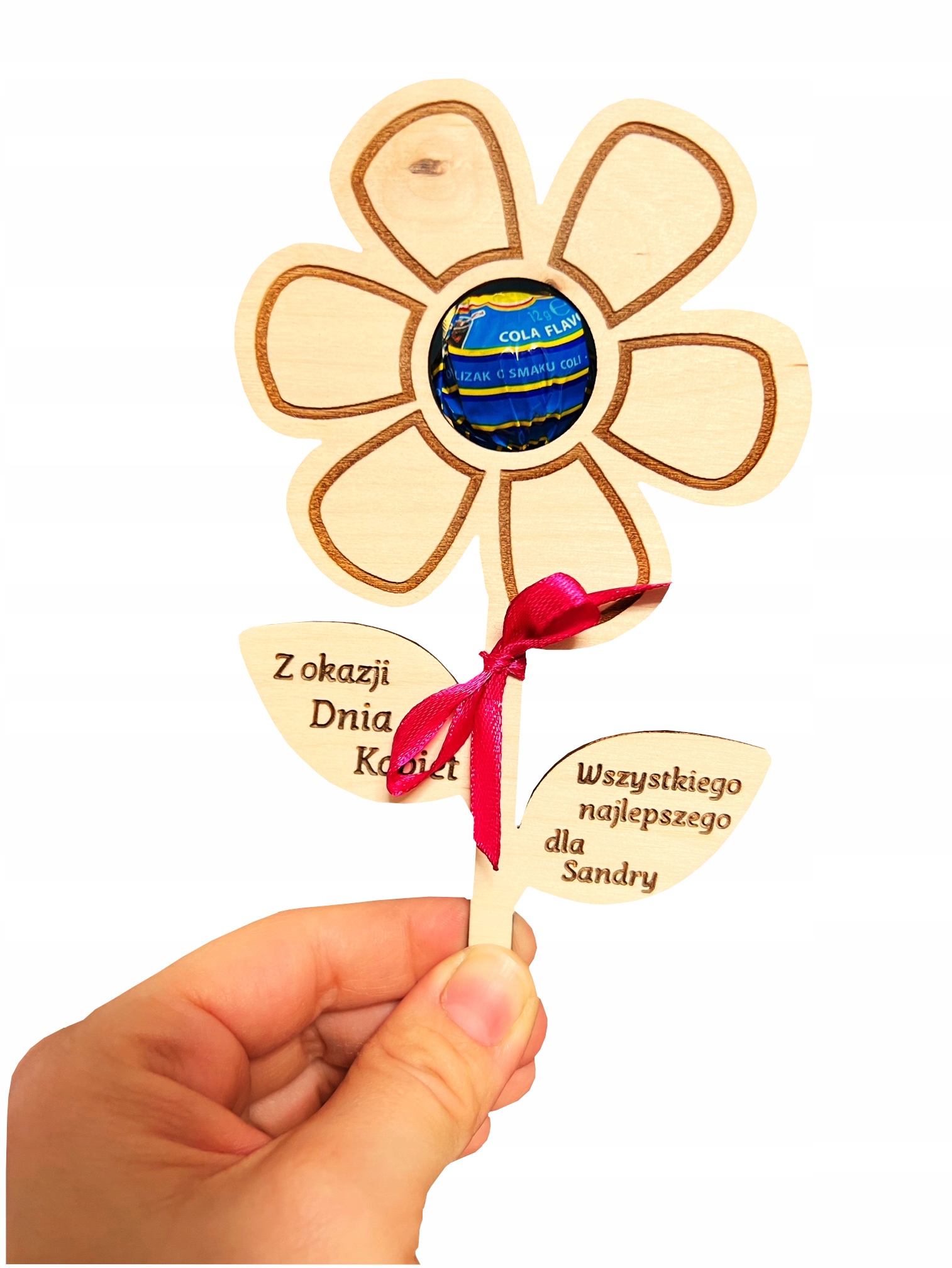 

Na Dzień Kobiet dla dziewczynek na lizak