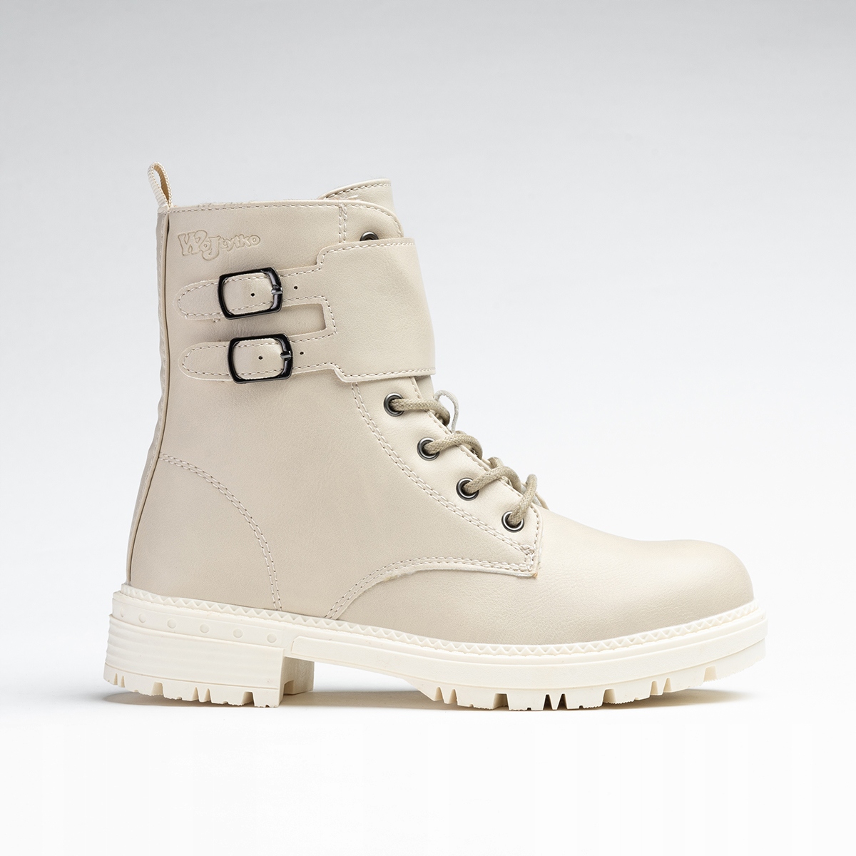 Trzewiki lekkie sztyblety modne botki zgrabne ocieplane SUWAK Wojtyłko Marka Wojtyłko