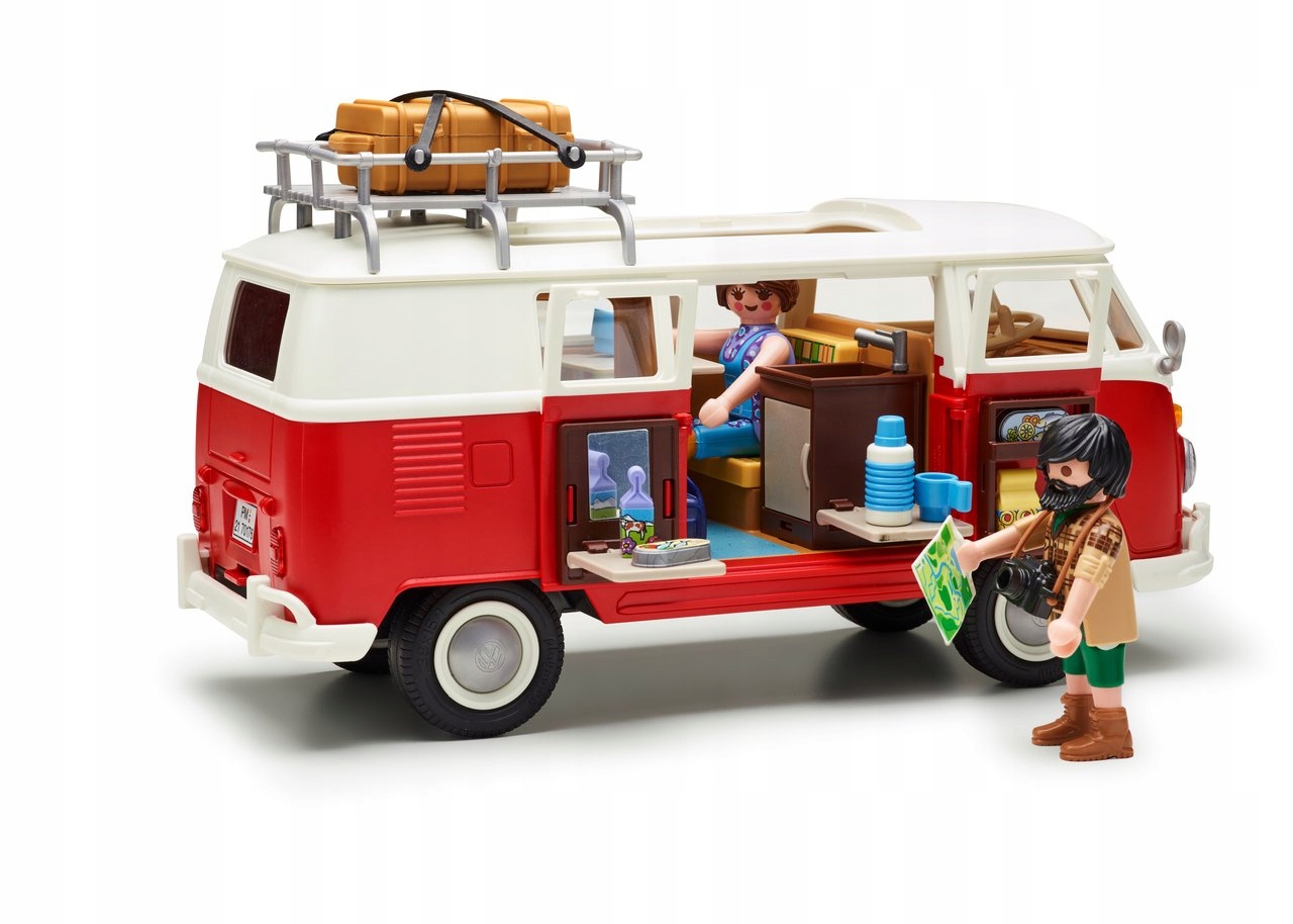 NOWOŚĆ Zestaw Playmobile VW T1 Campervan 7E9087511A Stan opakowania oryginalne