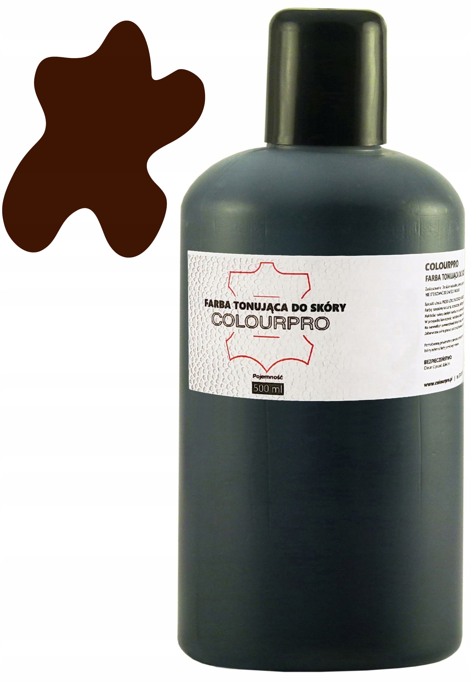 

Colourpro Farba Do Skóry Skór Czekoladowy 500ml