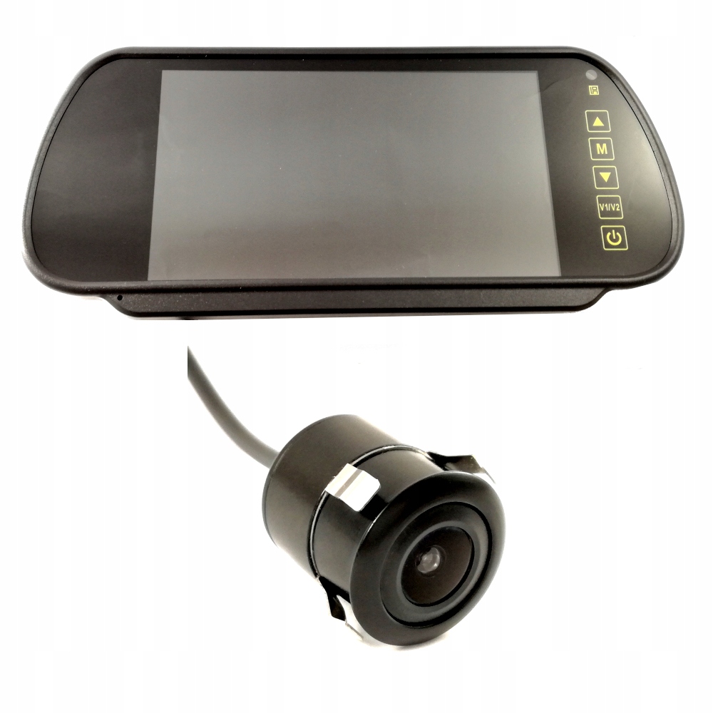 Монитор заднего вида камера заднего вида в бампер круглый
