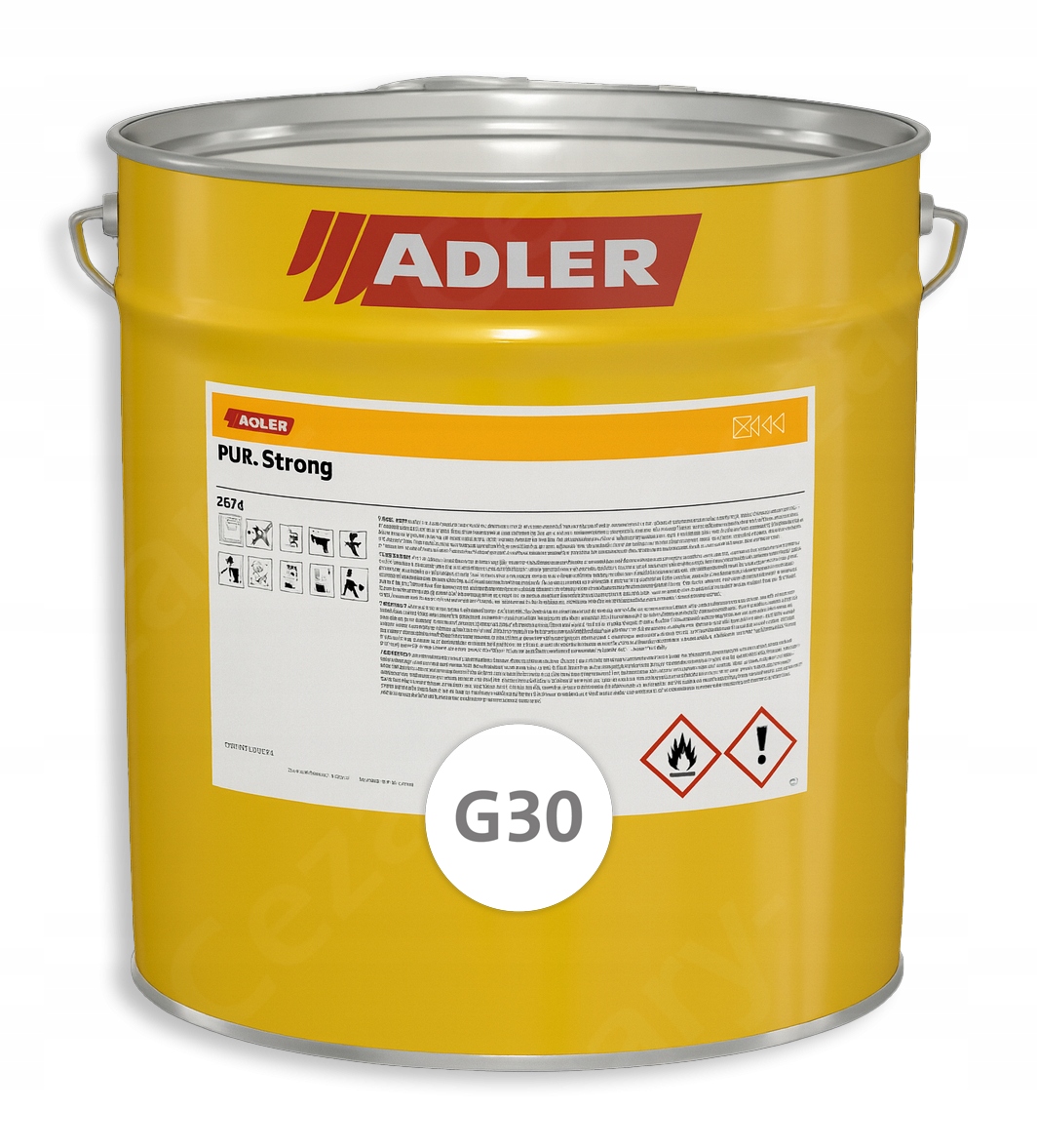 Adler Aduro Strong G30 Lakier Poliuretanowy 4kg Bezbarwny Mat