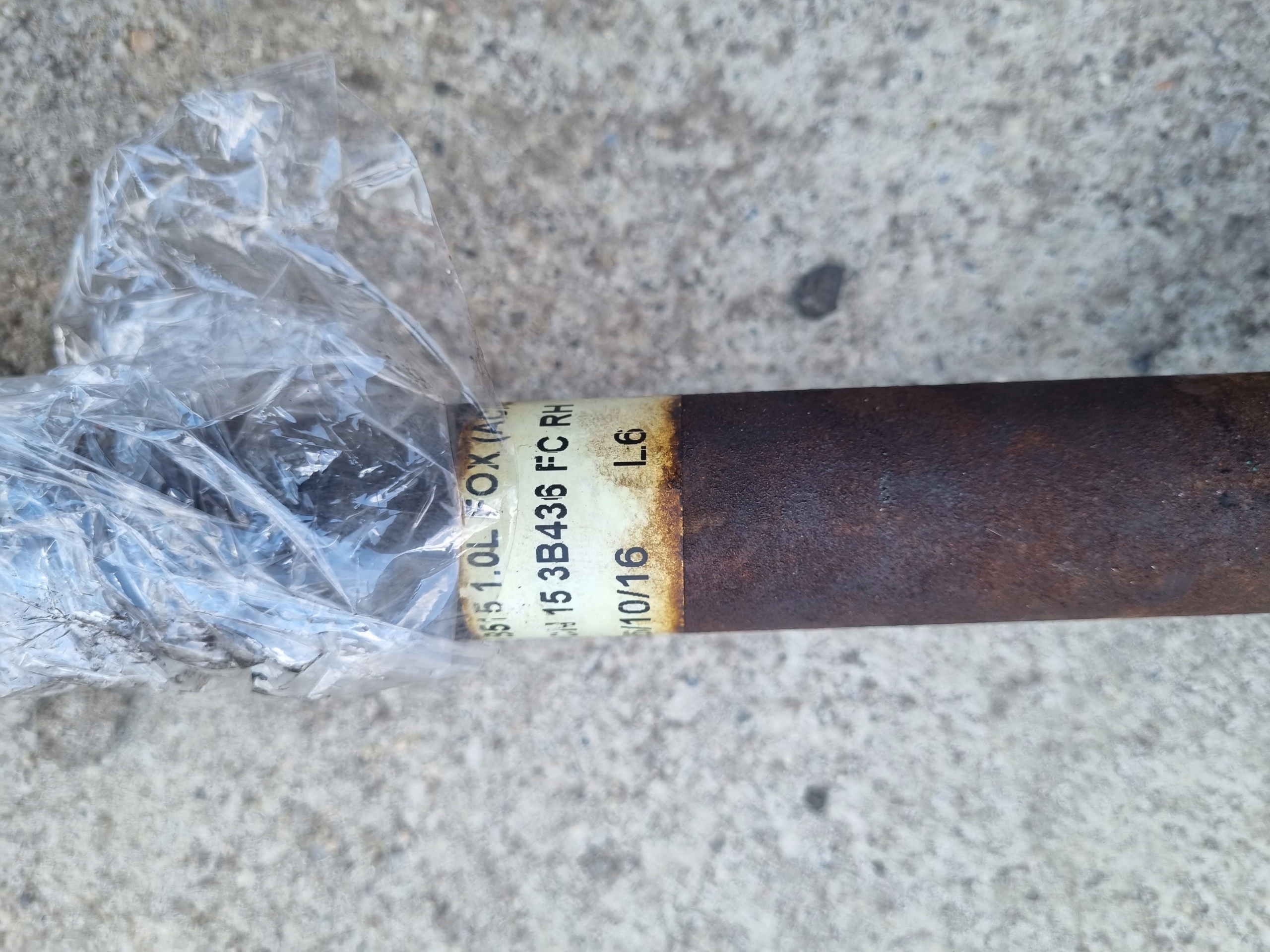 FORD ECOSPORT 1.0 полуось правая CN153B436FC