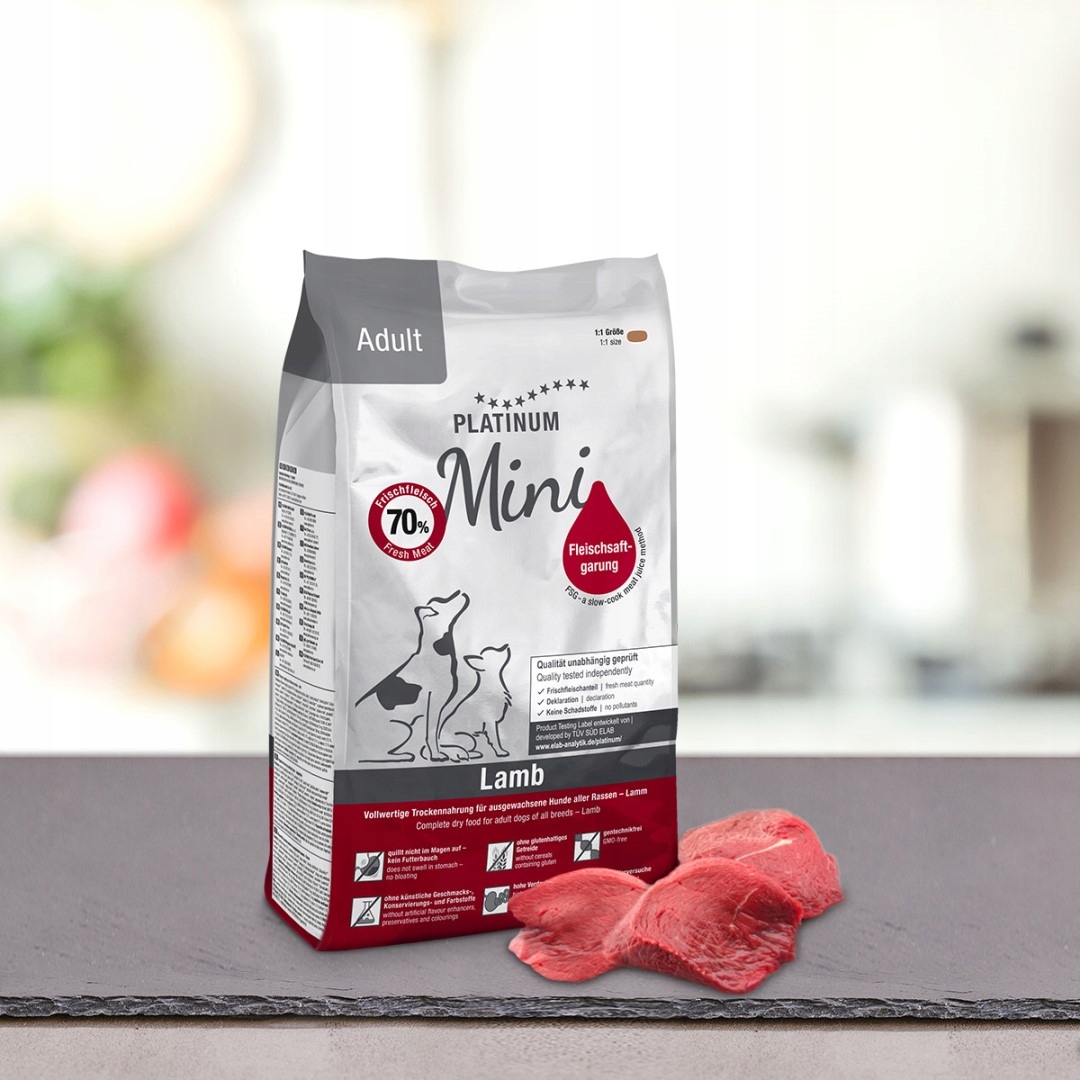 Levně Suché krmivo pro jehněčí Platinum 0,9 kg