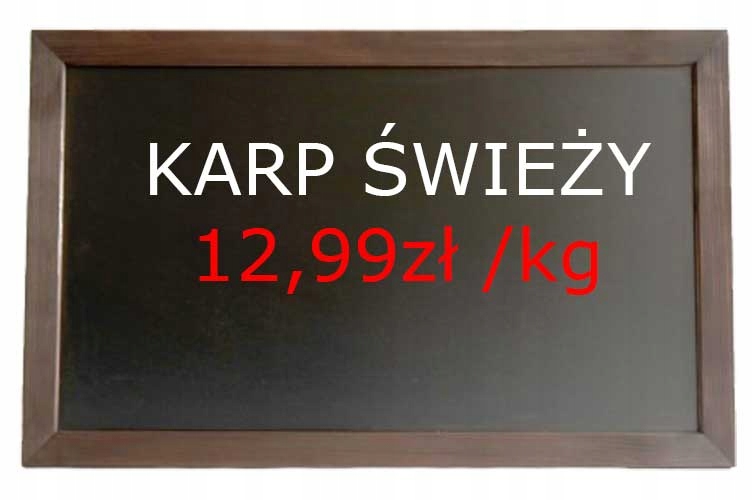 TABLICA KREDOWA NA ŚCIANE CZARNA DLA DZIECI 50X70 TABLICE DO ZAPISKÓW