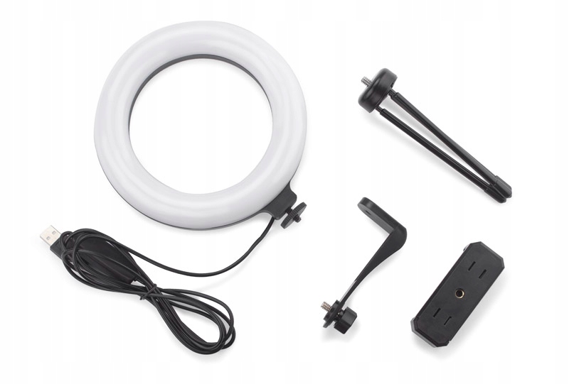 LAMPA PIERŚCIENIOWA lampka ring do selfie 3 BARWY Marka Asgard