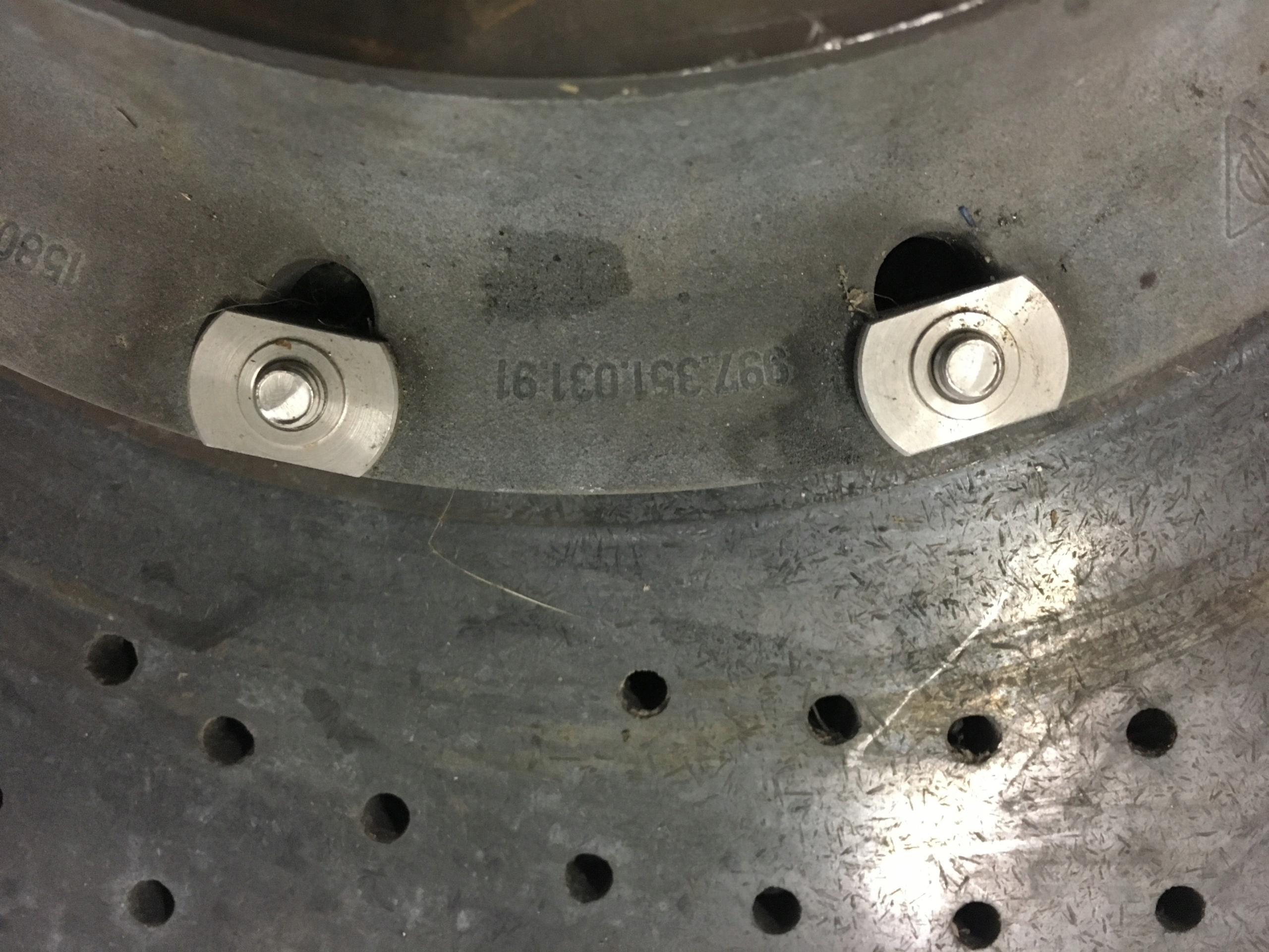 disco CERAMICZNA PORSCHE 911 997 GT3 99735103191
