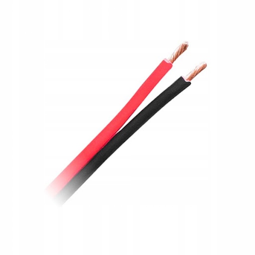 

Kabel przewód głośnikowy 1,50mm czarno-czerwony 1m
