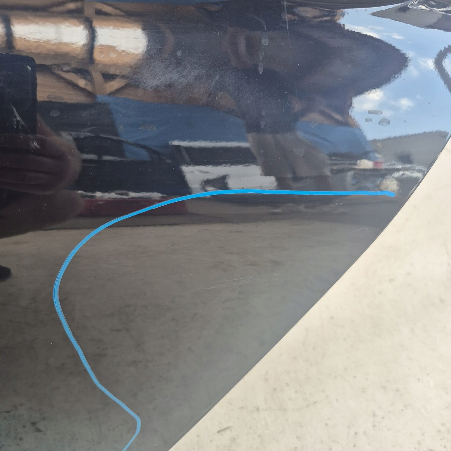 BMW 5 G30 Sedan 17-> Tür links heck hinten