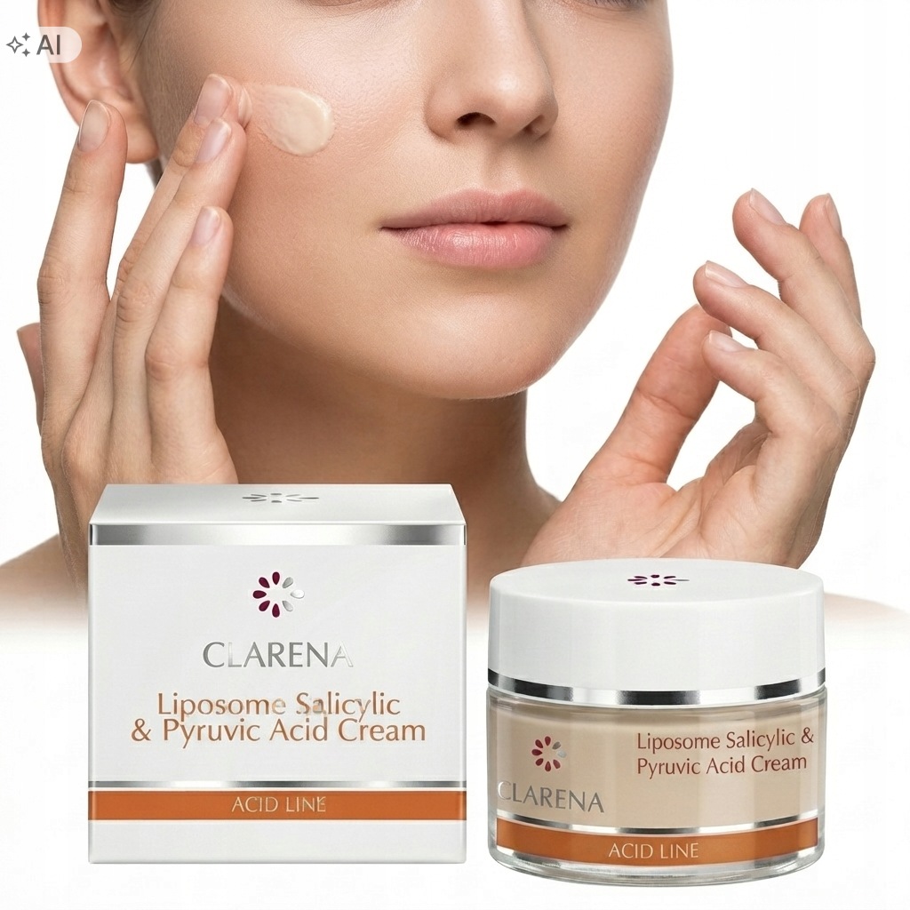 Clarena Krem Kwas Salicylowy Pirogronowy Liposome Salicylic Pyruvic Acid