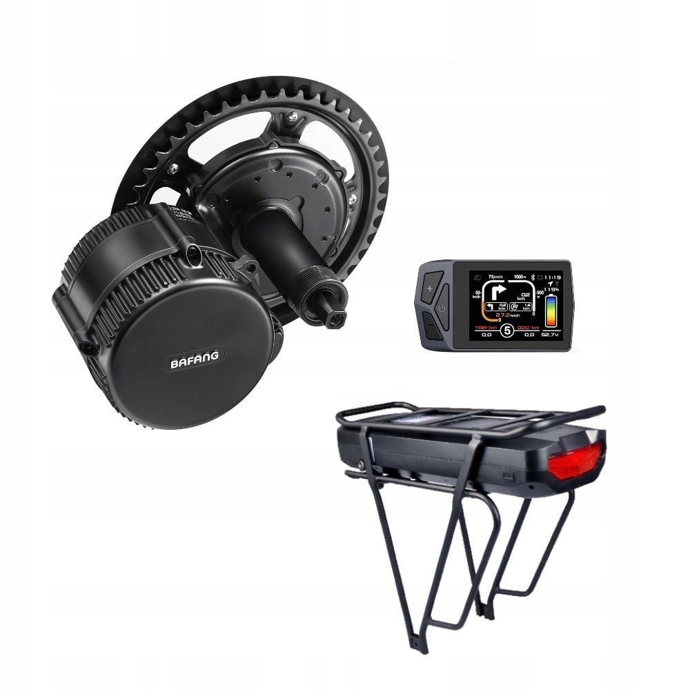 Bafang 36v 500w 20ah baterie s zavazadlovým prostorem, sada pro konverzi jízdního kola