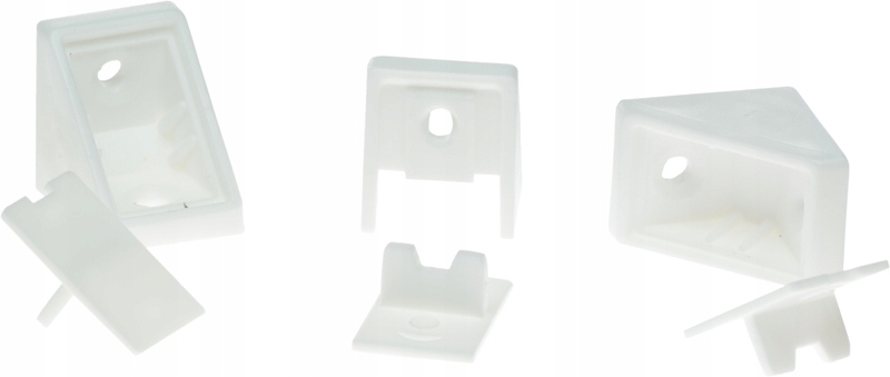 Komandérský konektor podpěry malý Bílý Velkoobchod 3500ks Polský Výrobek