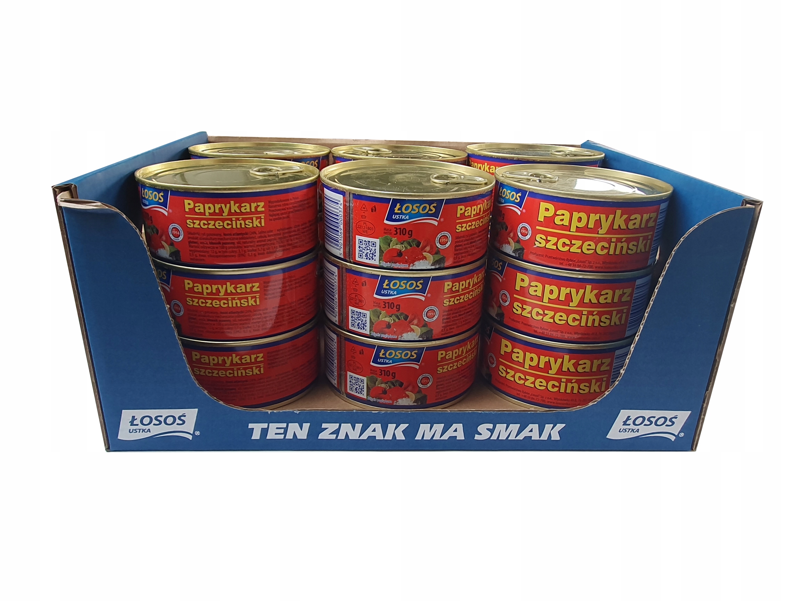 Levně Paprykarz Szczeciński 310g Łosoś Ustka x 18ks