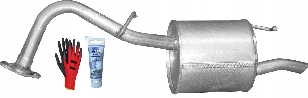 Toyota Yaris 1.3i-16V koncový tlumič+bonus