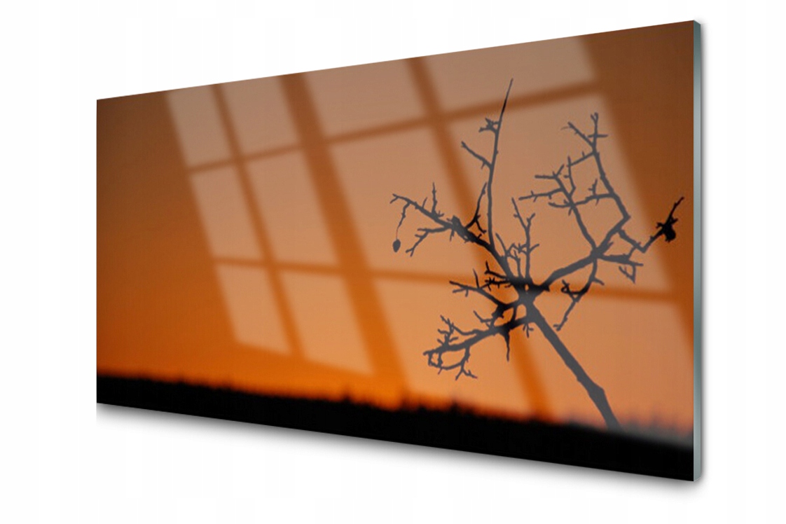 

Panel szklany dekor Drzewo Płytka 120x60 + Klej