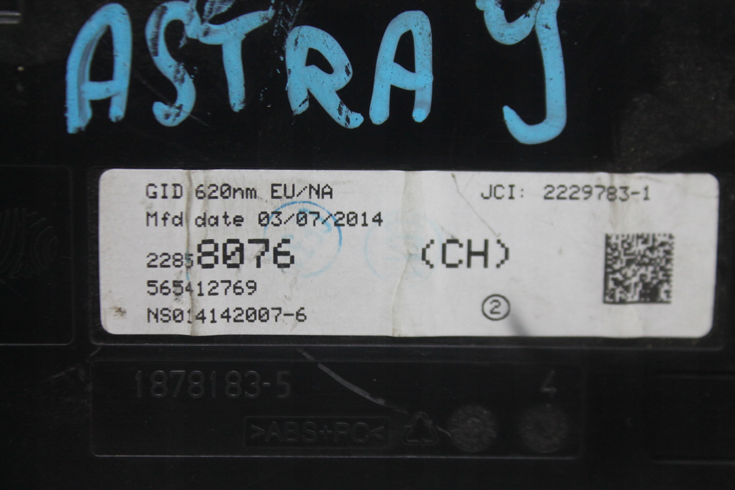 Écran Navigation 22858076 OPEL ASTRA J